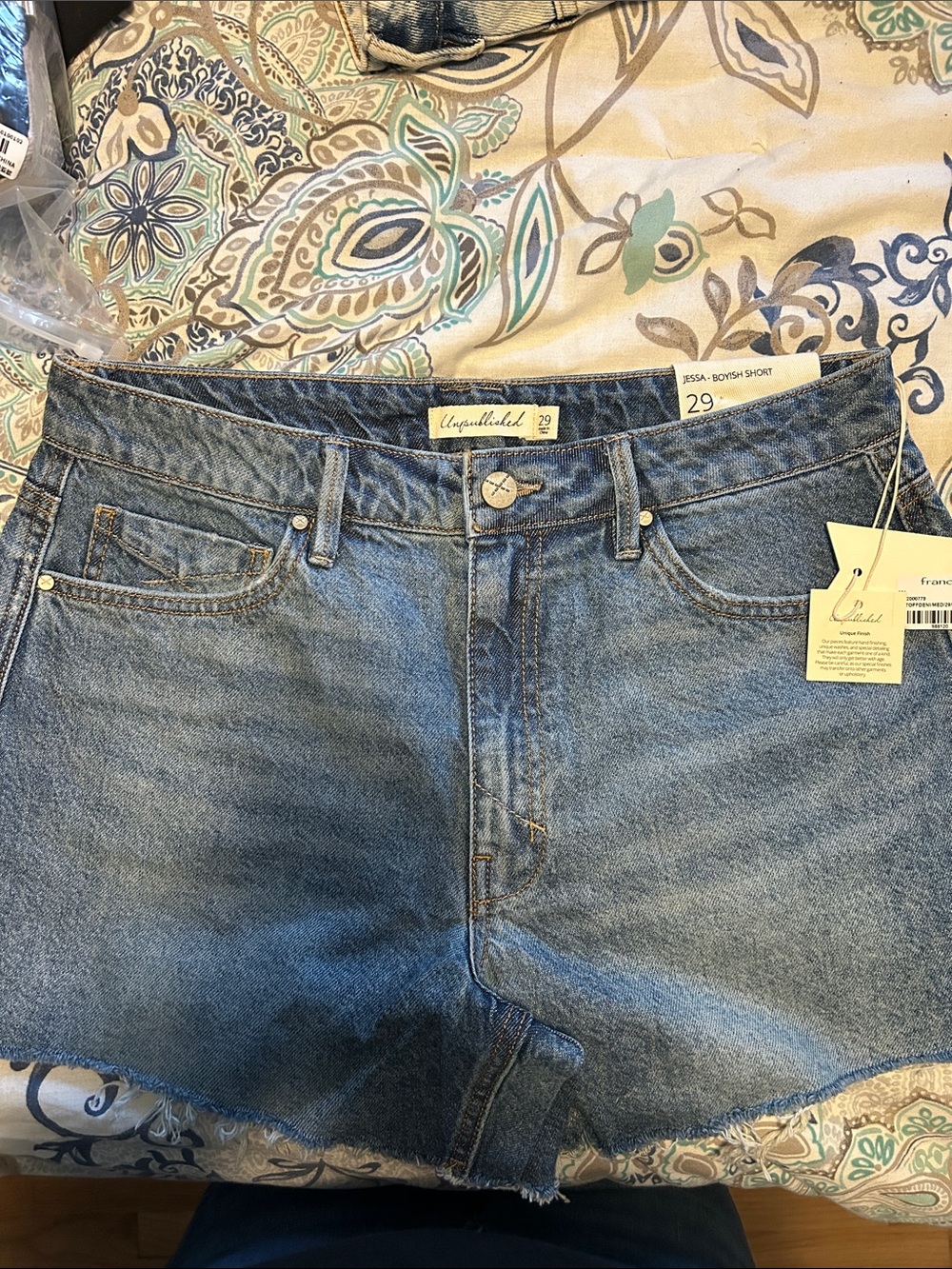 Unpublished Women's Blue Denim Jean Shorts - 29